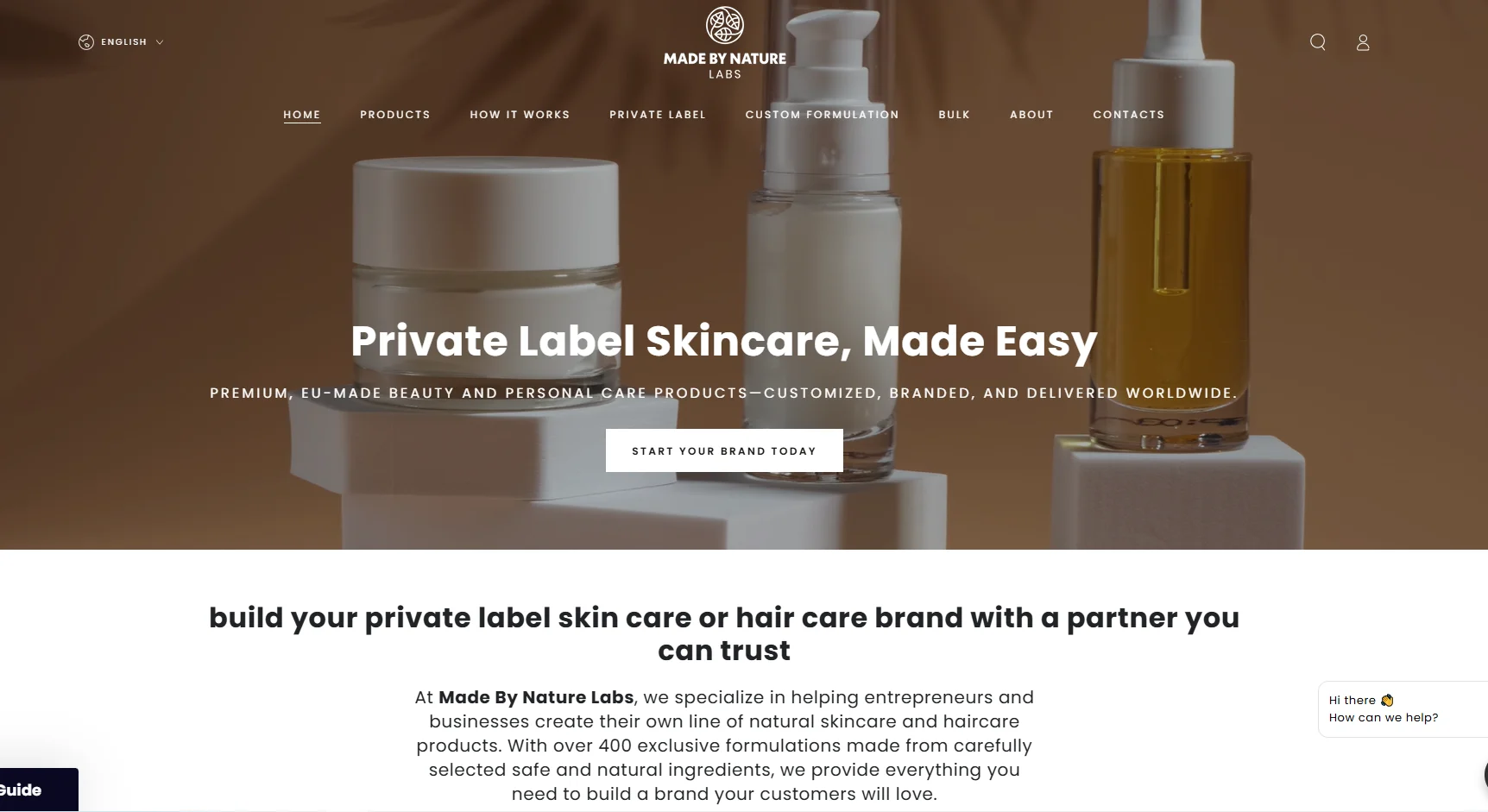 herbal cosmetics manufacturers